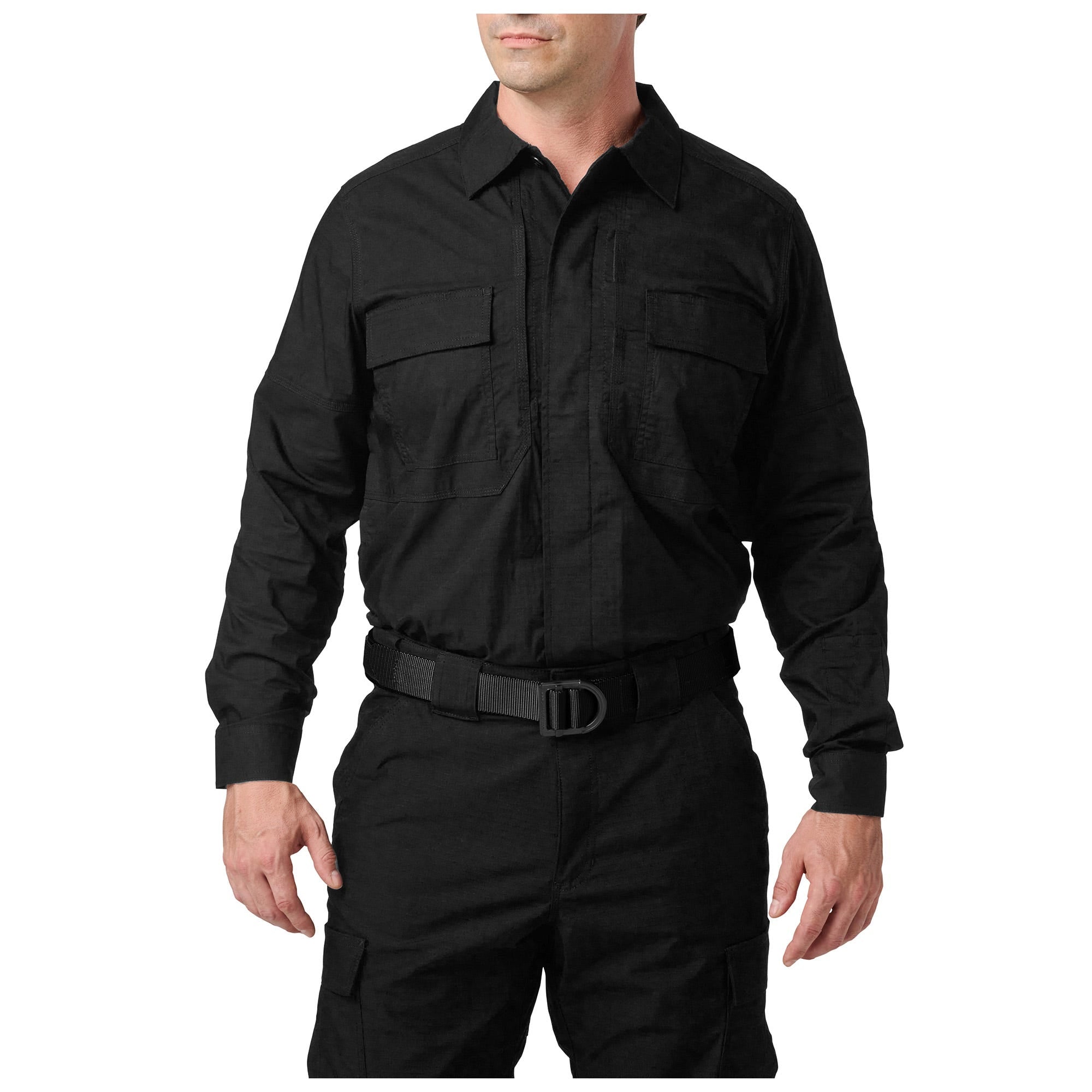 5.11 Flex-Tac TDU långärmad ripstop-skjorta i Black