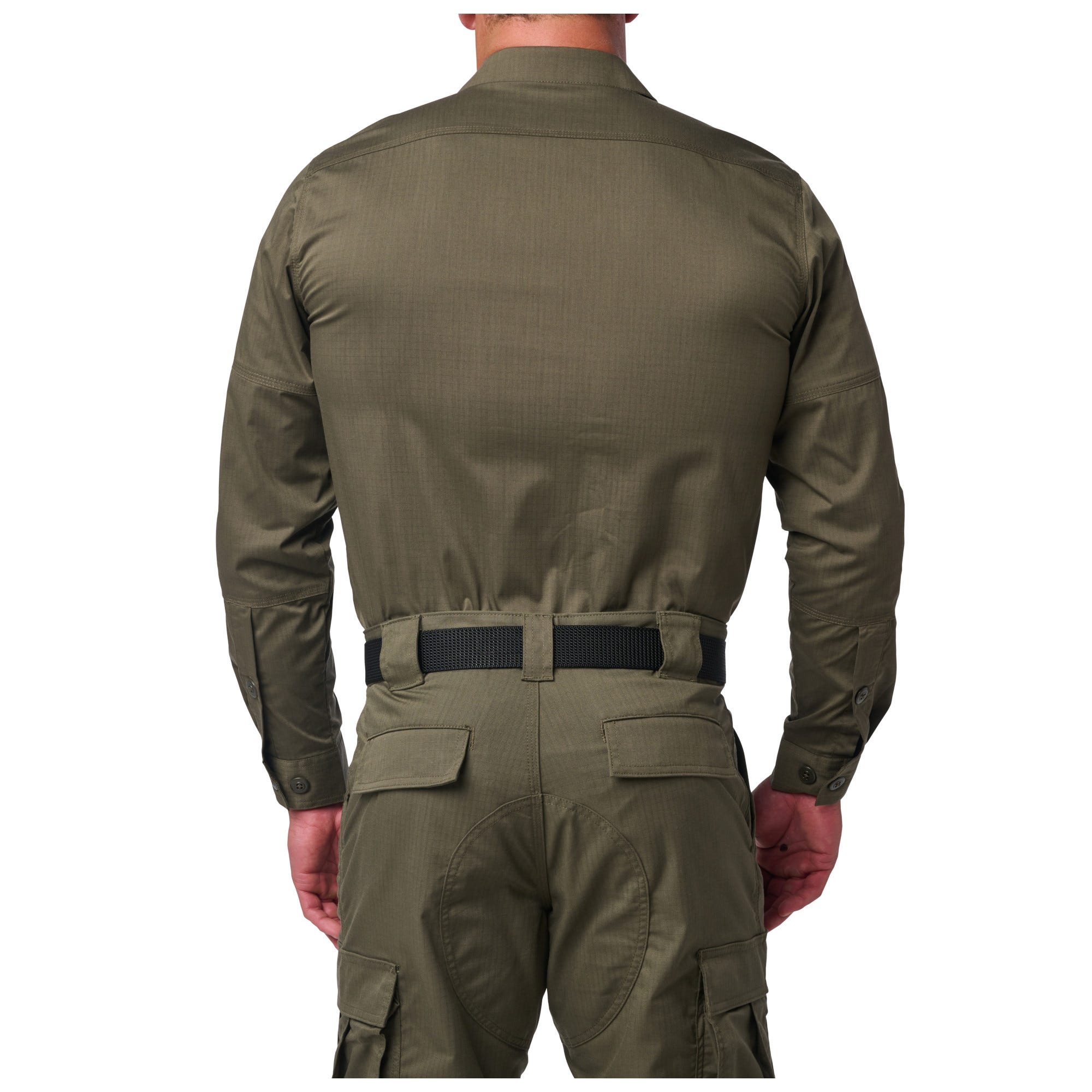 5.11 Flex-Tac TDU långärmad ripstop-skjorta i Ranger Green