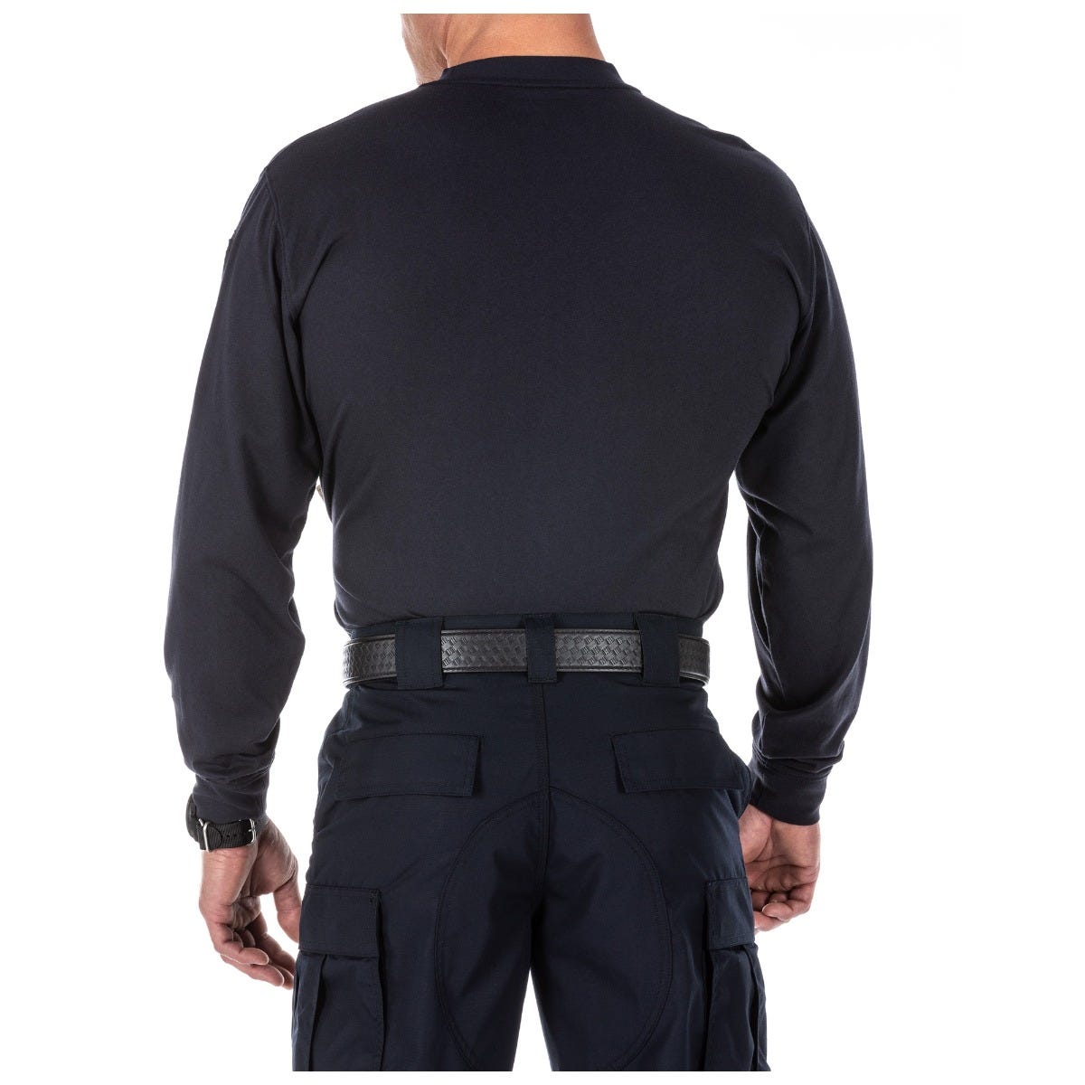 5.11 Professional Long Sleeve T-Shirt i Fire Navy, långärmad T-shirt