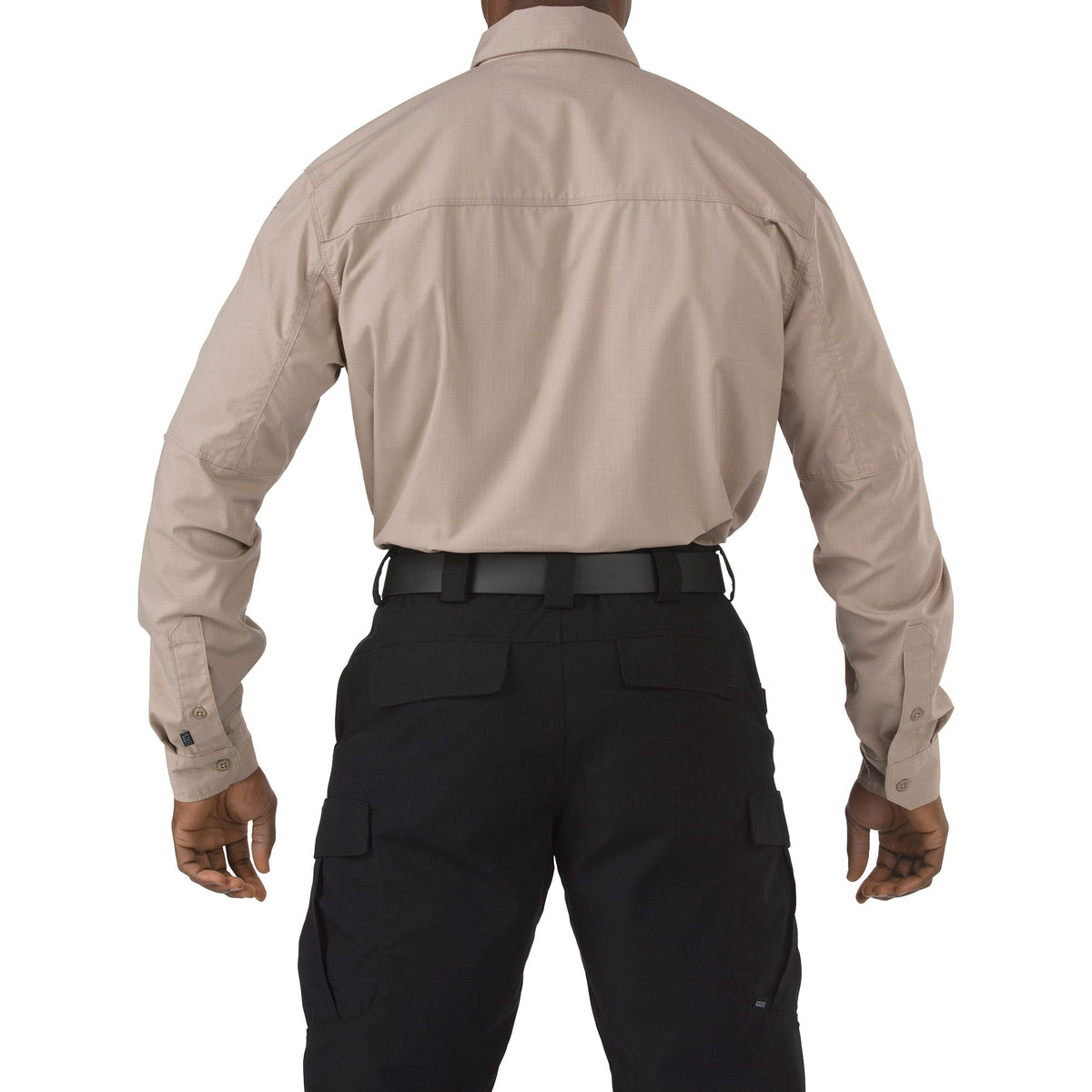 5.11 Stryke Long Sleeve Shirt i Khaki, långärmad skjorta med pennfickor.