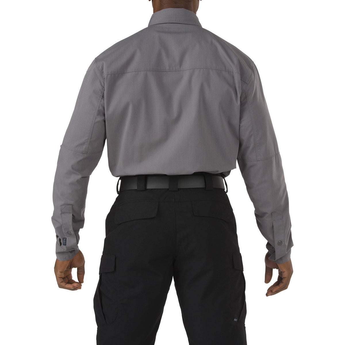 5.11 Stryke Long Sleeve Shirt i Storm, långärmad skjorta med pennfickor.