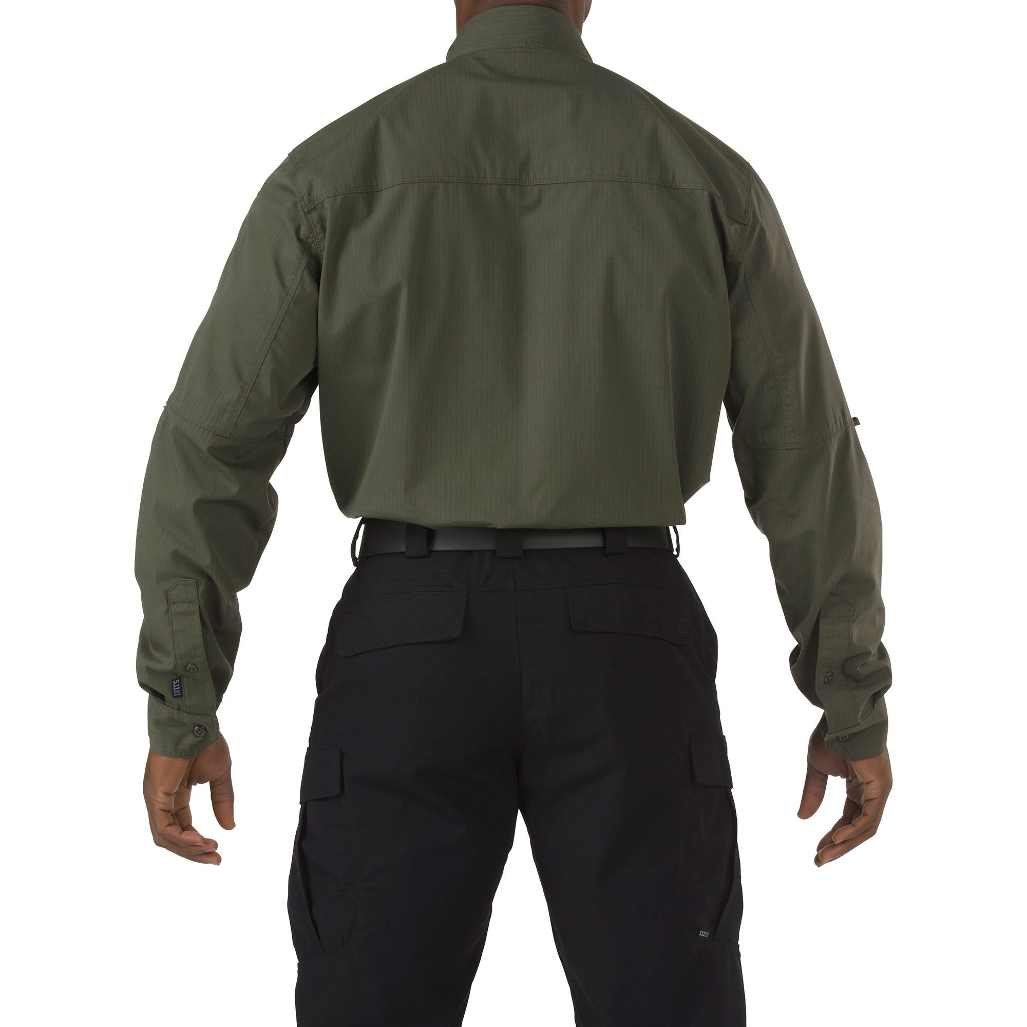 5.11 Stryke Long Sleeve Shirt i TDU Green, långärmad skjorta med pennfickor.