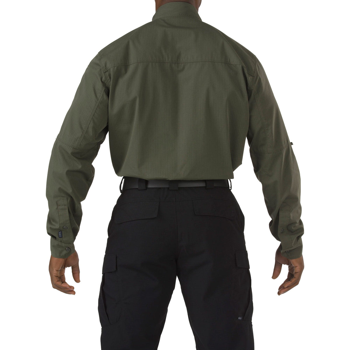 5.11 Stryke Long Sleeve Shirt i TDU Green, långärmad skjorta med pennfickor.