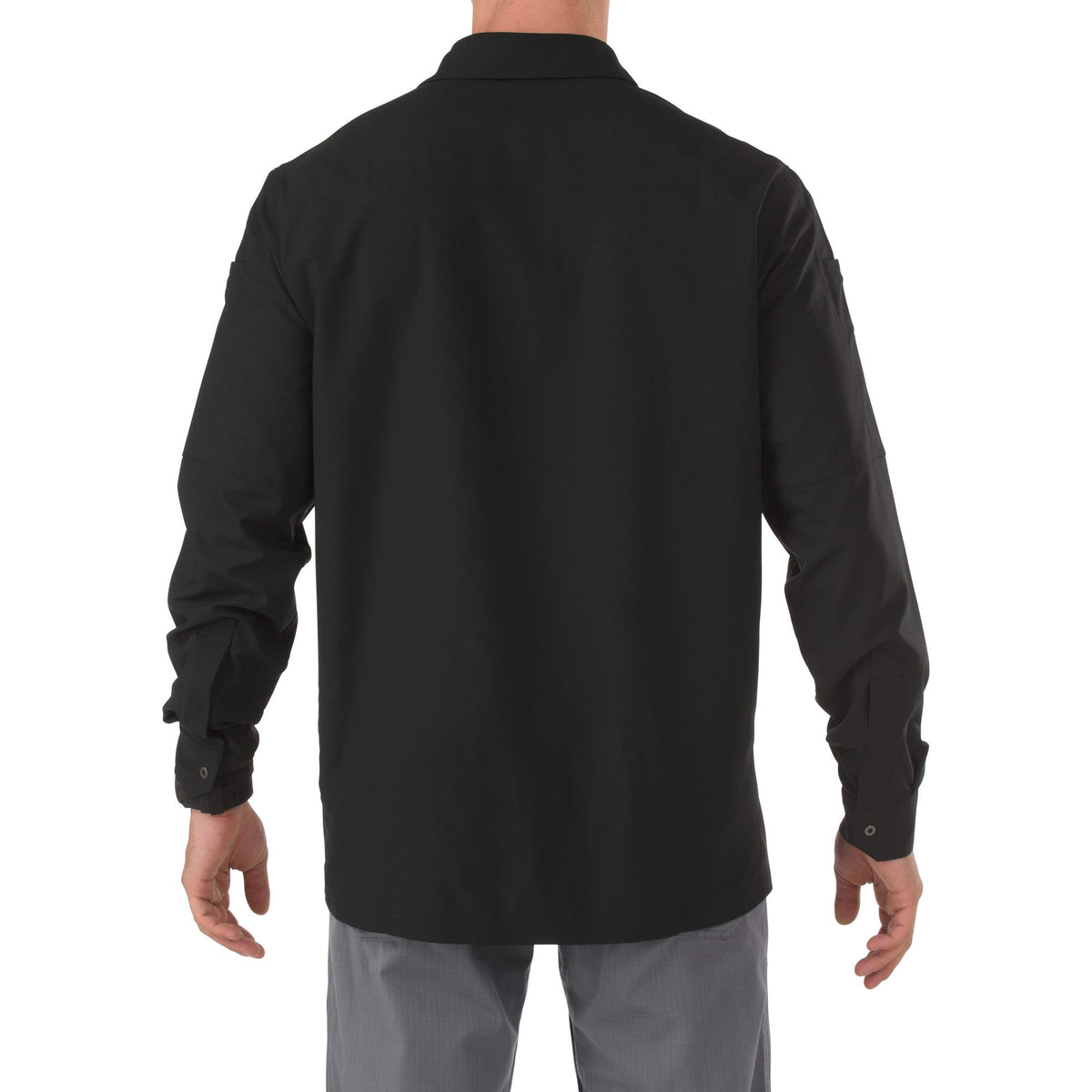 5.11 Tactical Freedom Flex Long Sleeve Shirt i Black, långärmad skjorta med utility-fickor