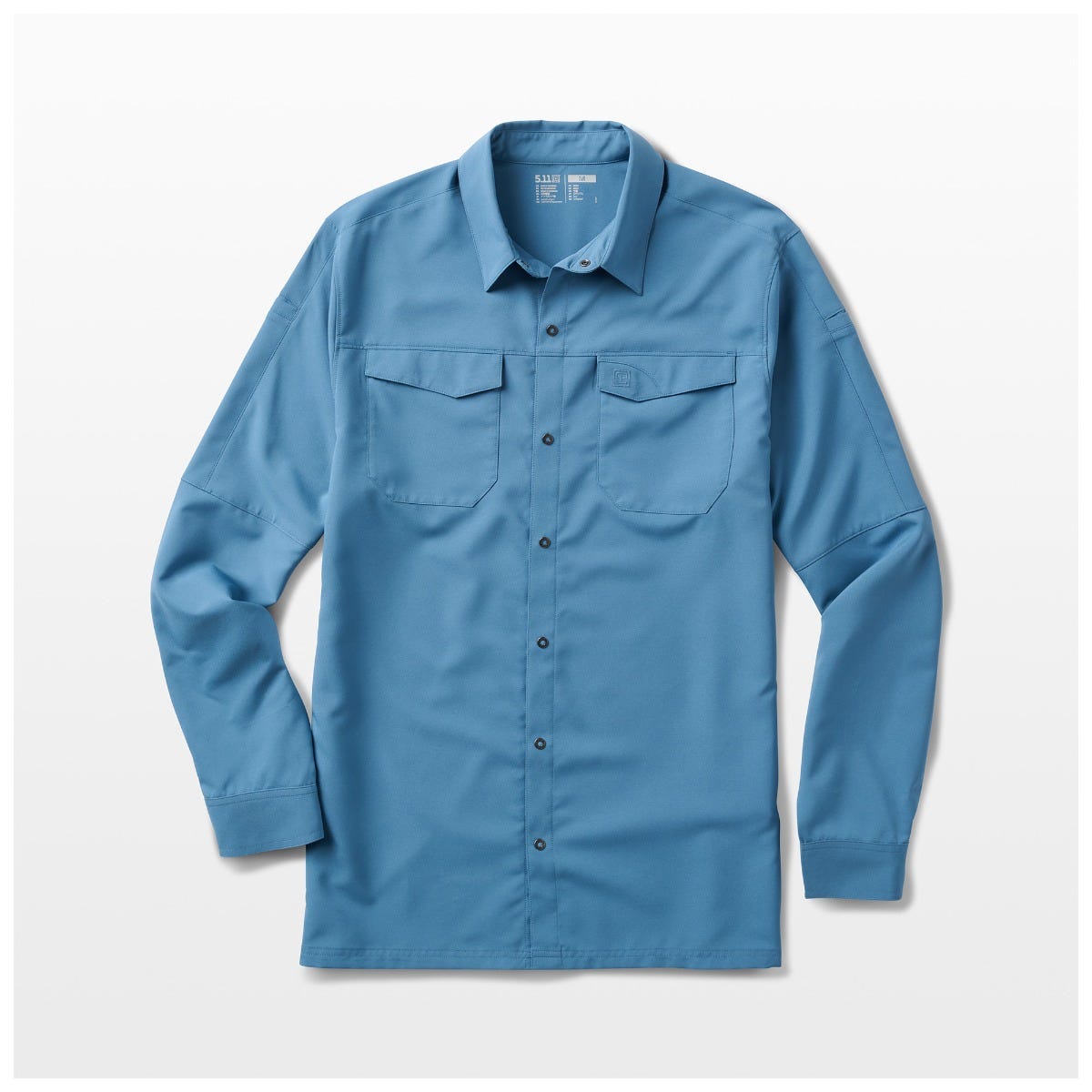 5.11 Tactical Freedom Flex Long Sleeve Shirt i Diplomat, långärmad skjorta med utility-fickor