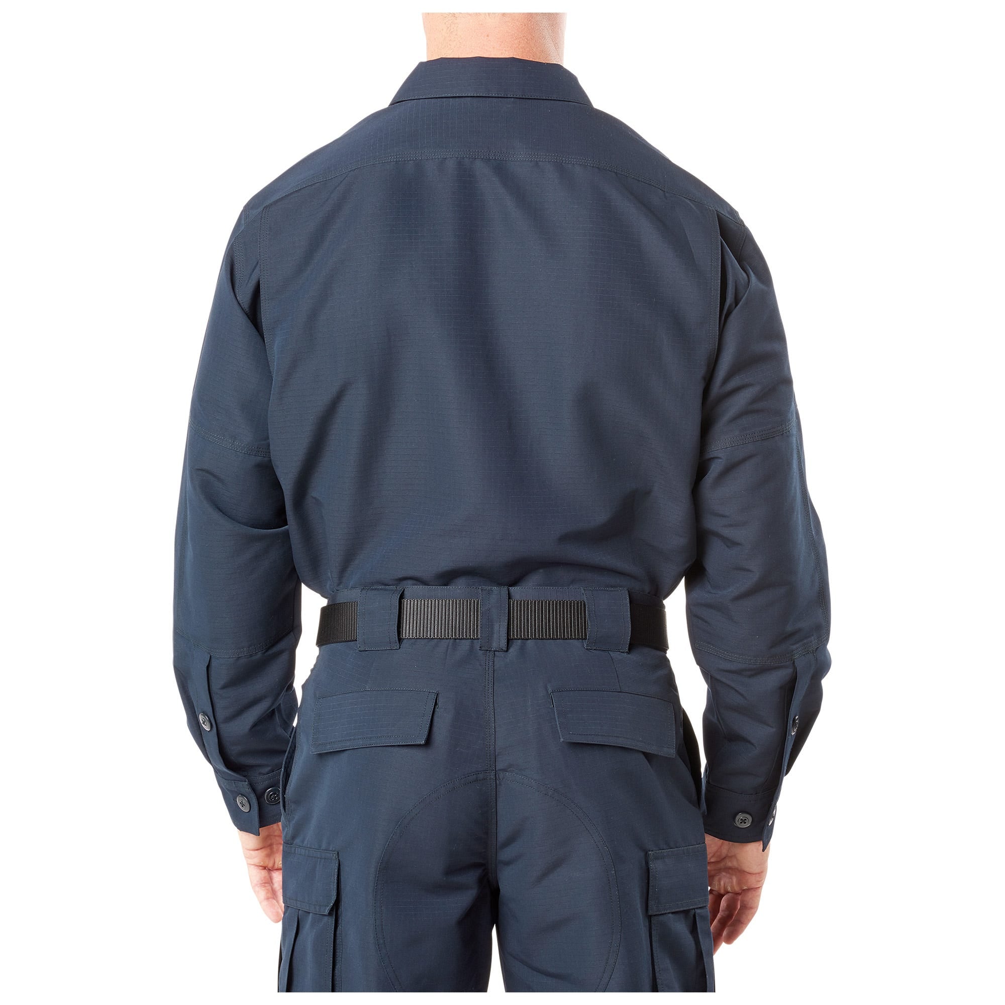 5.11 Fast-Tac TDU långärmad skjorta i Dark Navy med bröstfickor och pennficka på ärmen