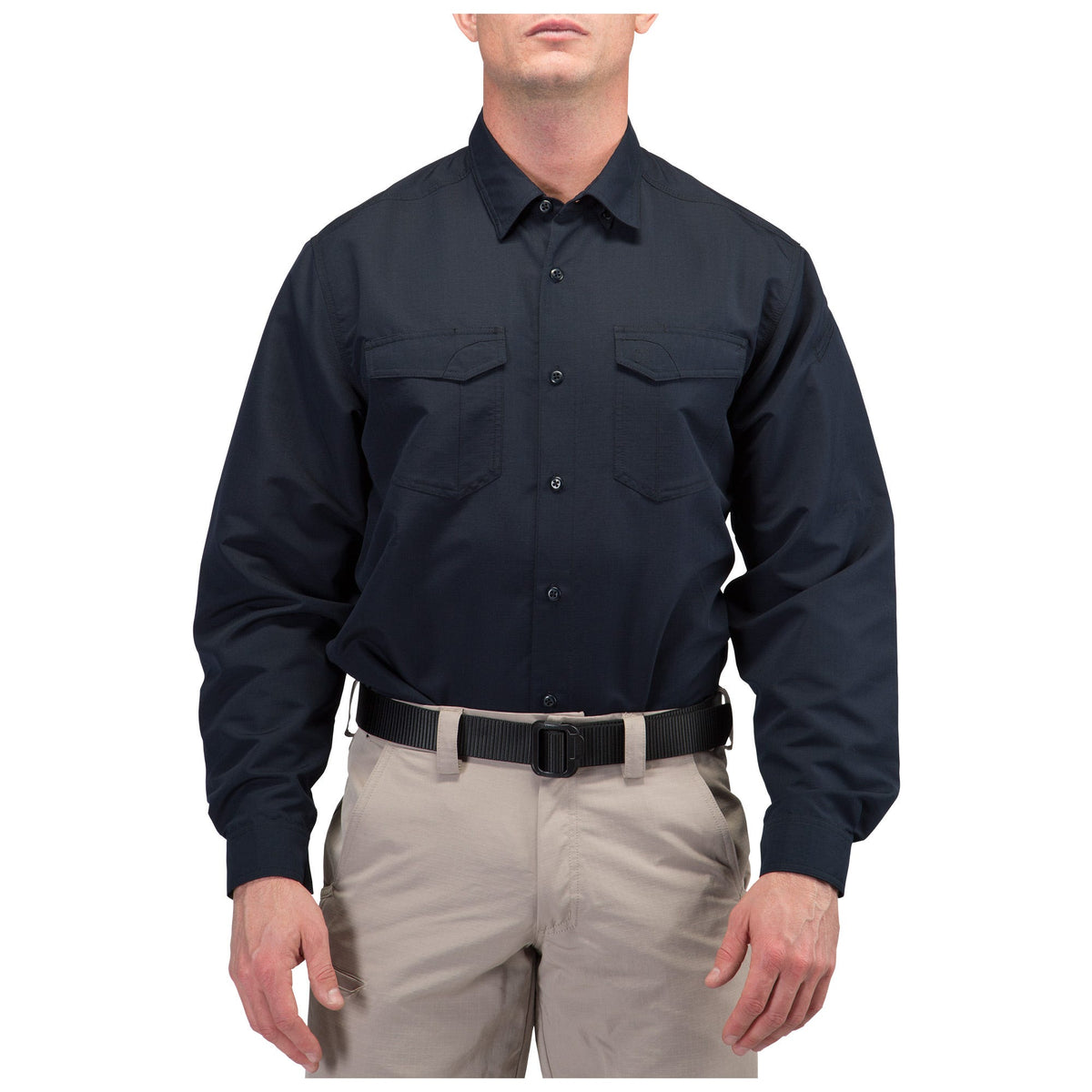 5.11 Fast-Tac långärmad skjorta i Dark Navy