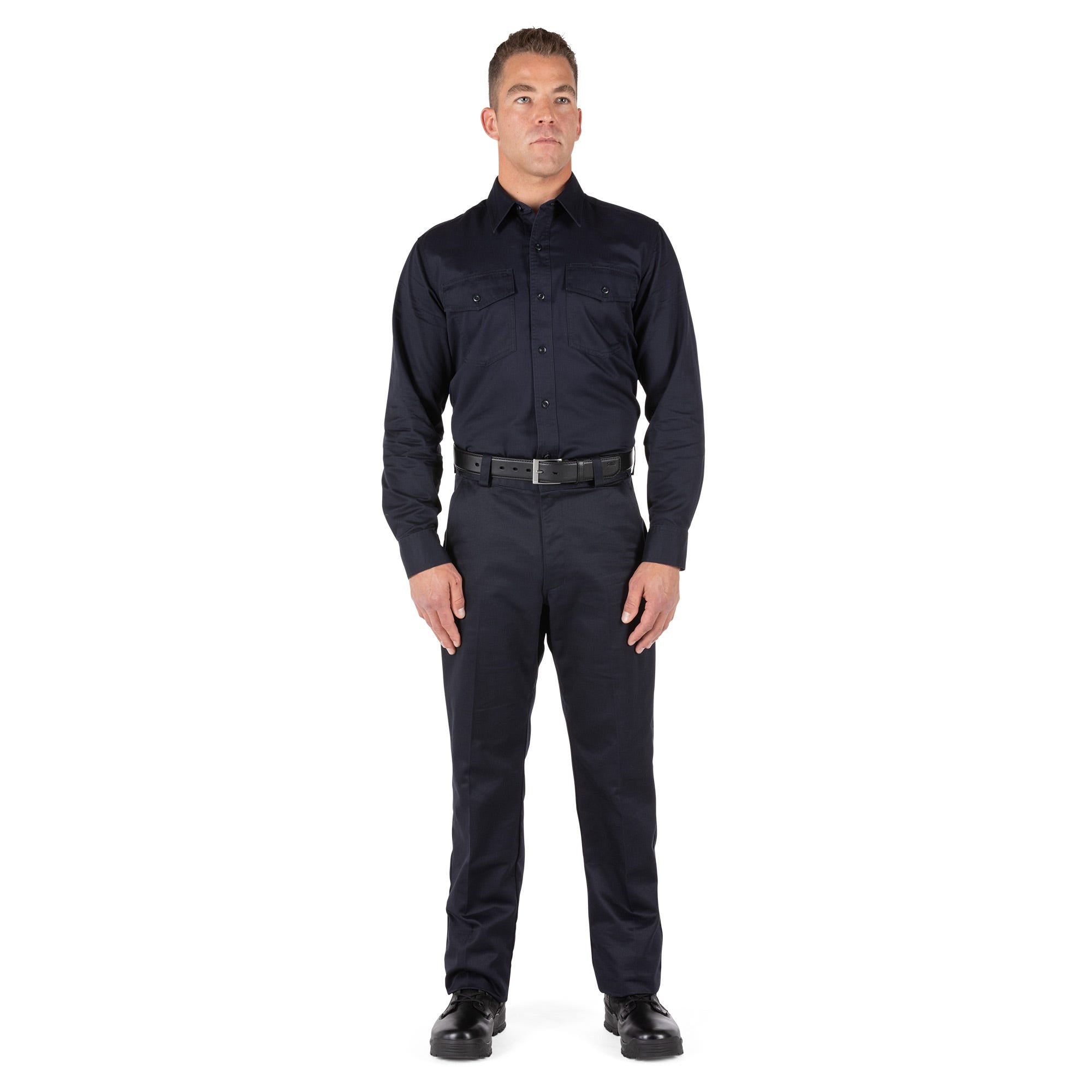 5.11 Tactical Company Long Sleeve Shirt i Fire Navy