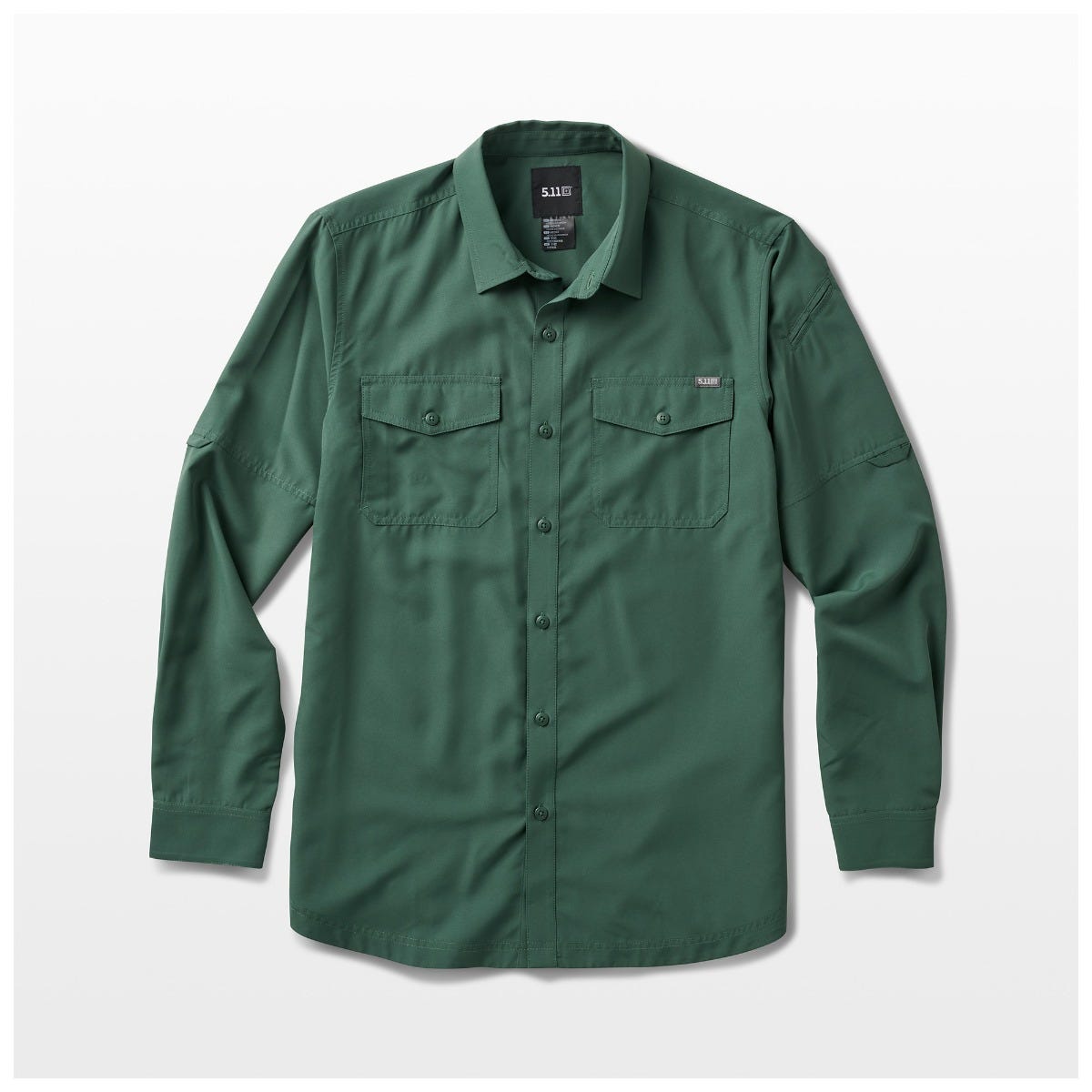 5.11 Tactical Marksman långärmad skjorta med UPF 50+ i Greenstone