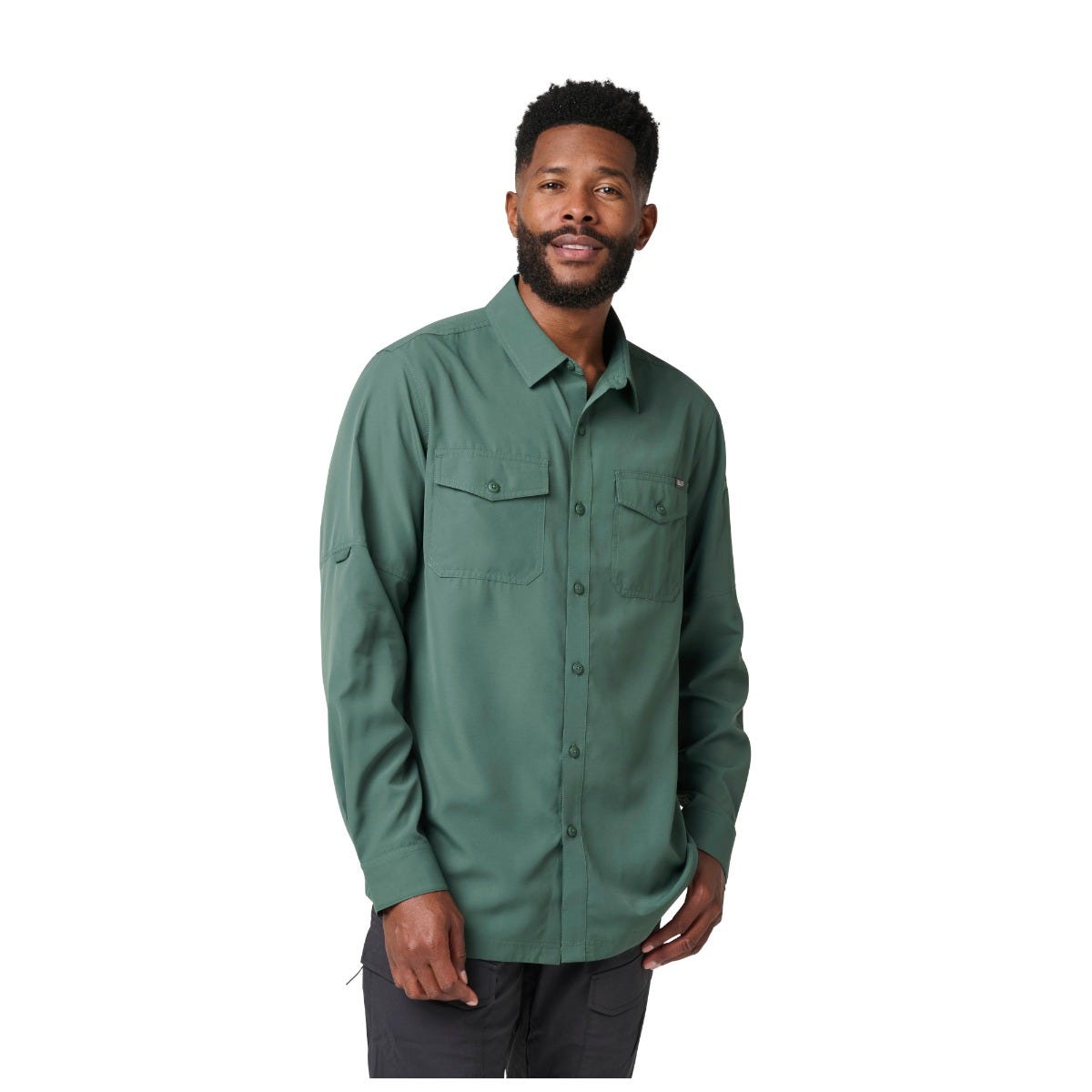 5.11 Tactical Marksman långärmad skjorta med UPF 50+ i Greenstone