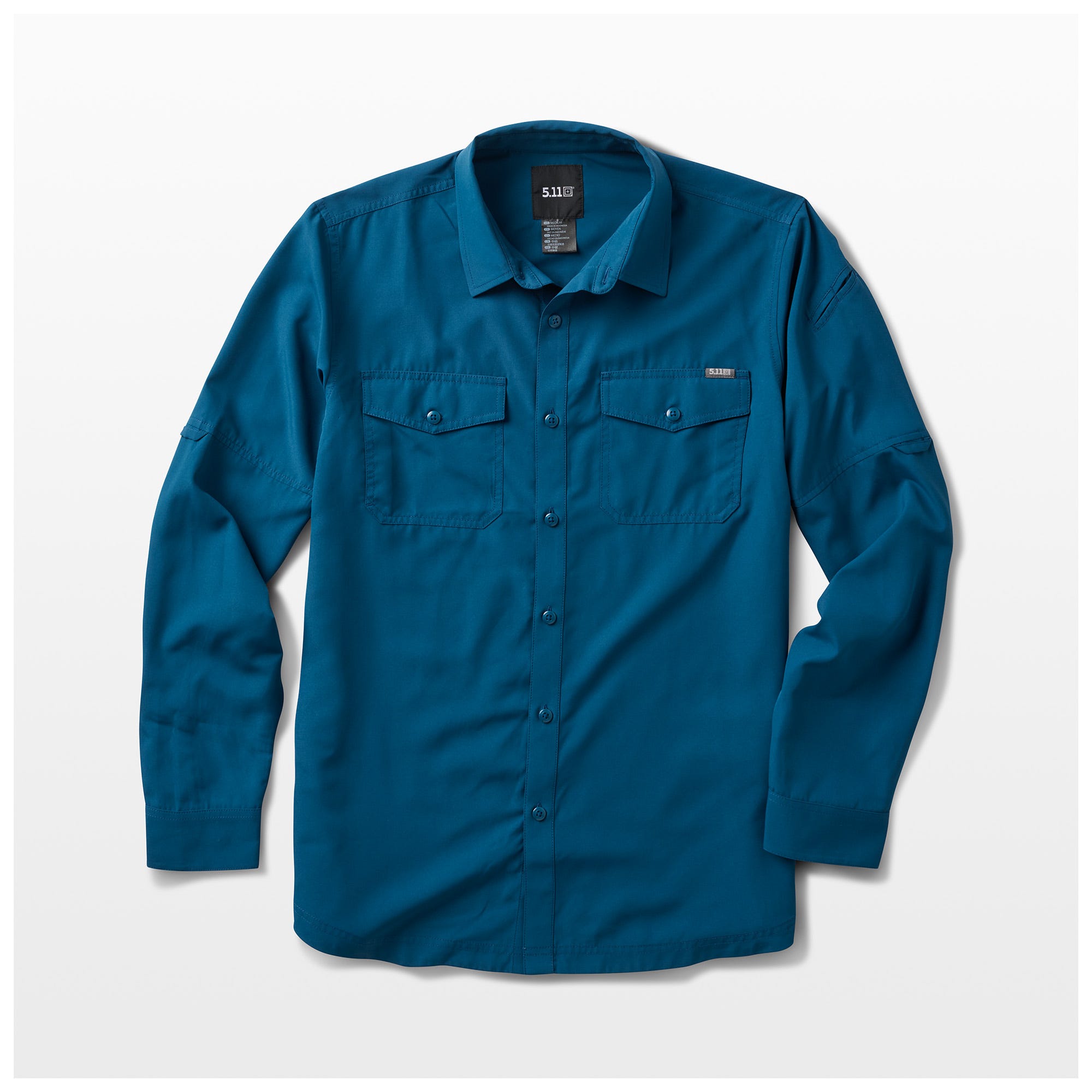 5.11 Tactical Marksman långärmad skjorta med UPF 50+ i Blueblood