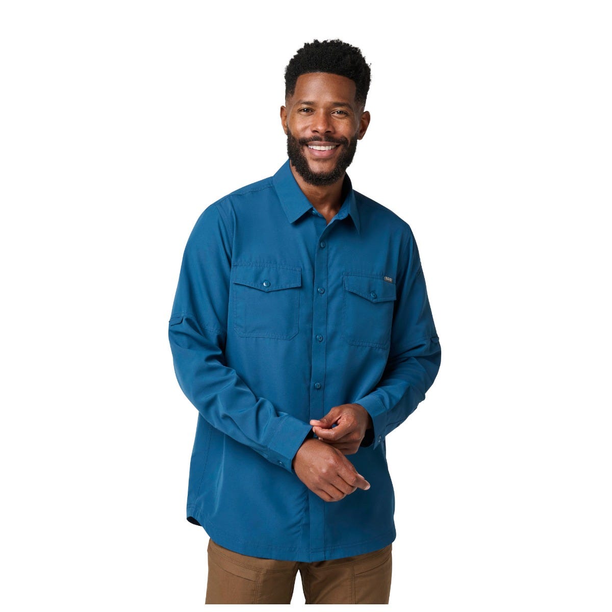 5.11 Tactical Marksman långärmad skjorta med UPF 50+ i Blueblood
