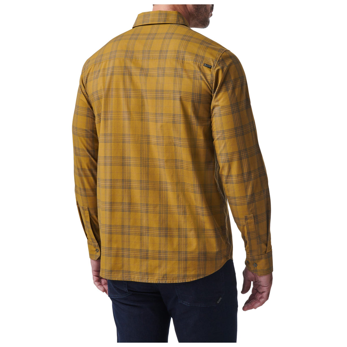 5.11 Igor Plaid Long Sleeve Shirt långärmad skjorta i Crocodile Plaid