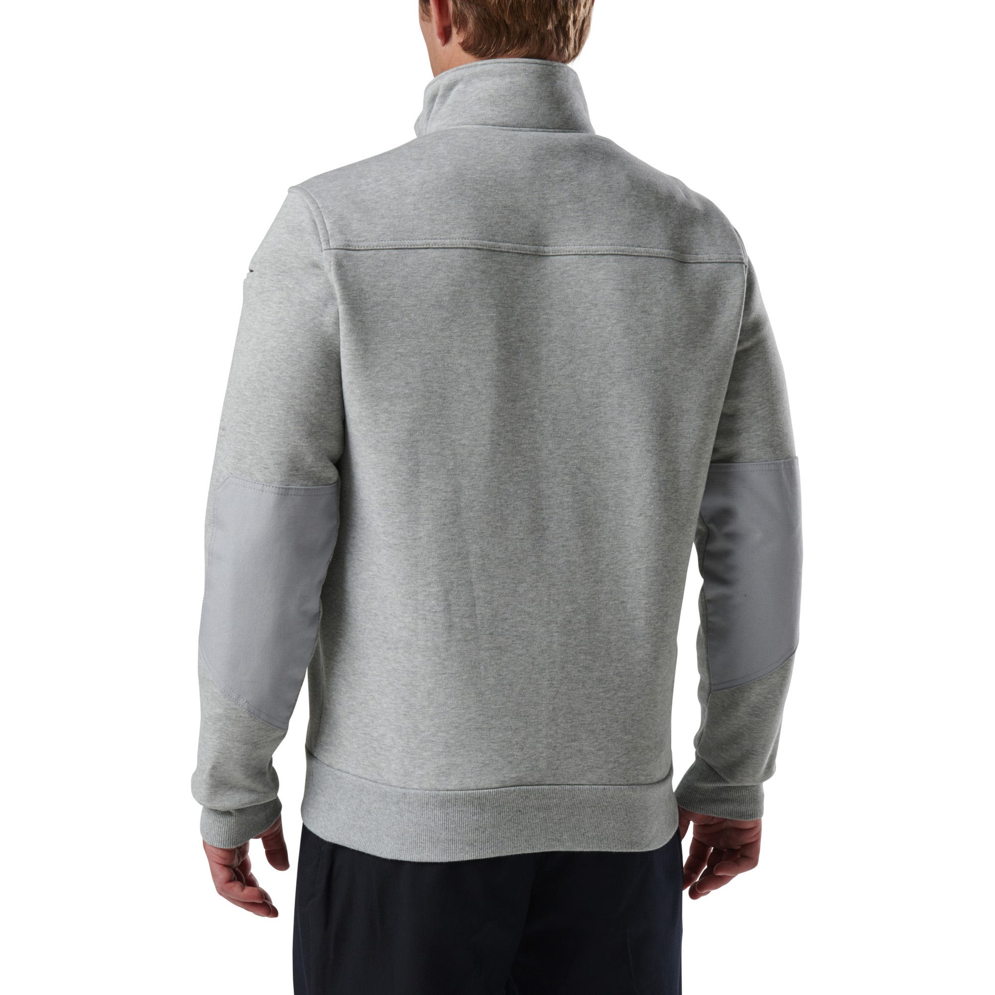 5.11 Job Shirt Quarter Zip 2.0-tröja i Heather Gray