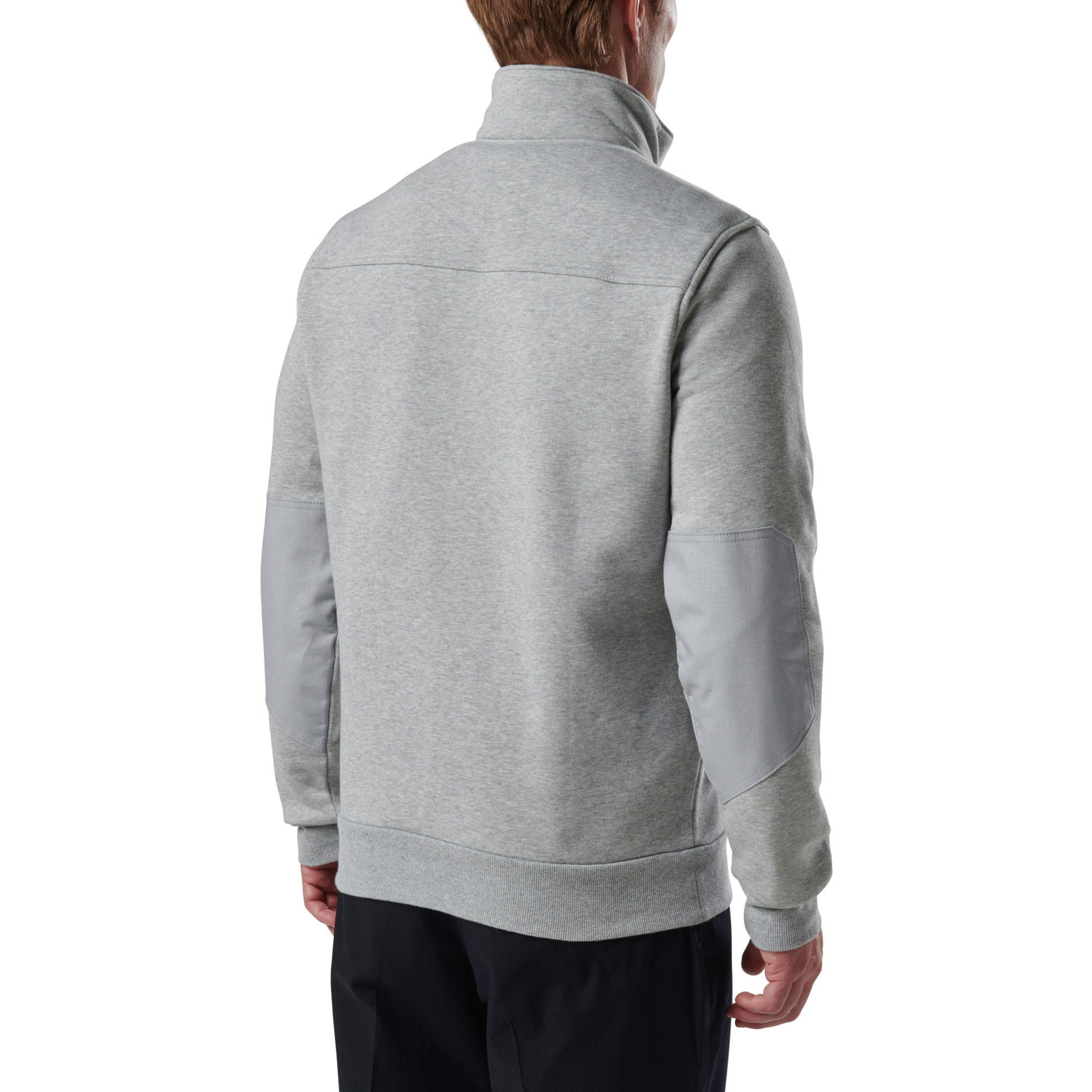 5.11 Job Shirt Quarter Zip 2.0-tröja i Heather Gray