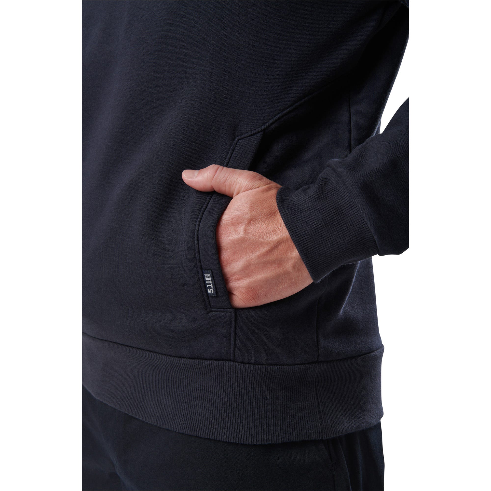 5.11 Job Shirt Quarter Zip 2.0-tröja i Heather Gray