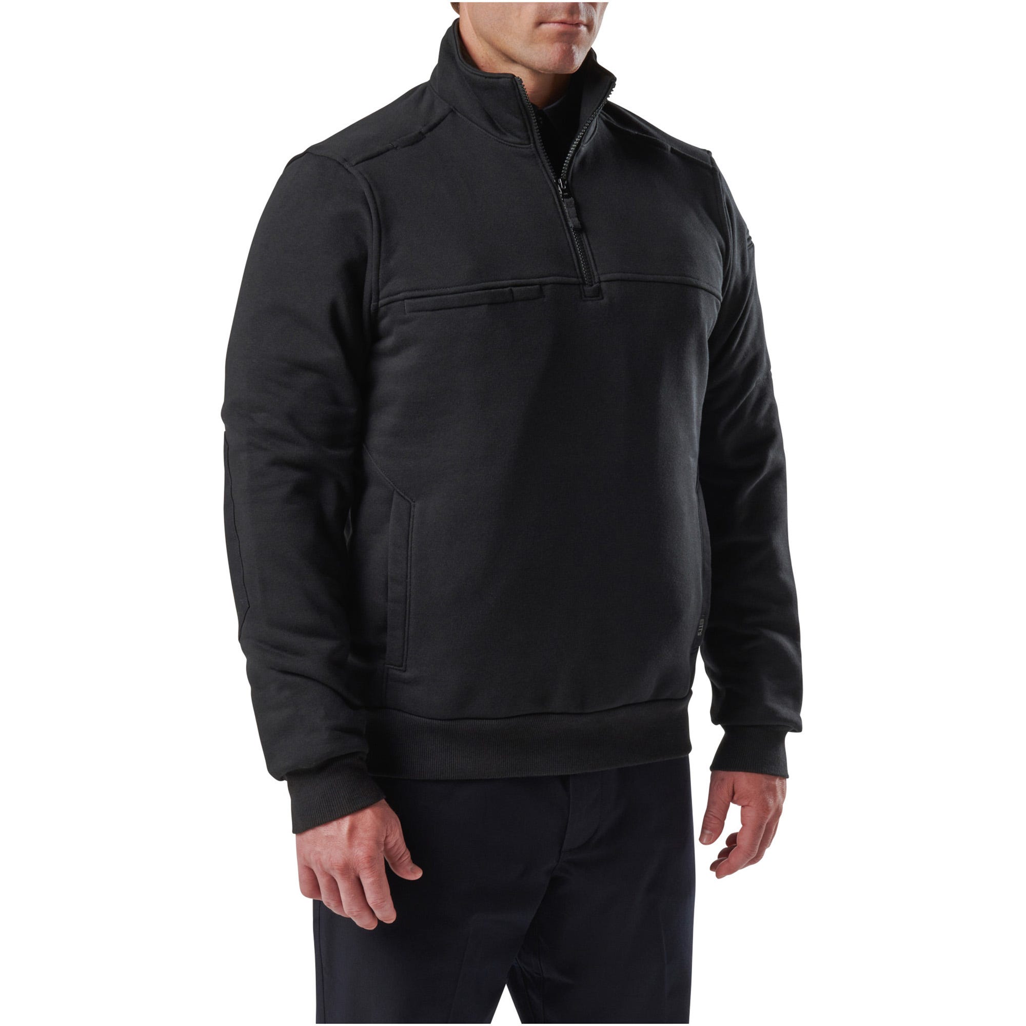 5.11 Job Shirt Quarter Zip 2.0-tröja i Black