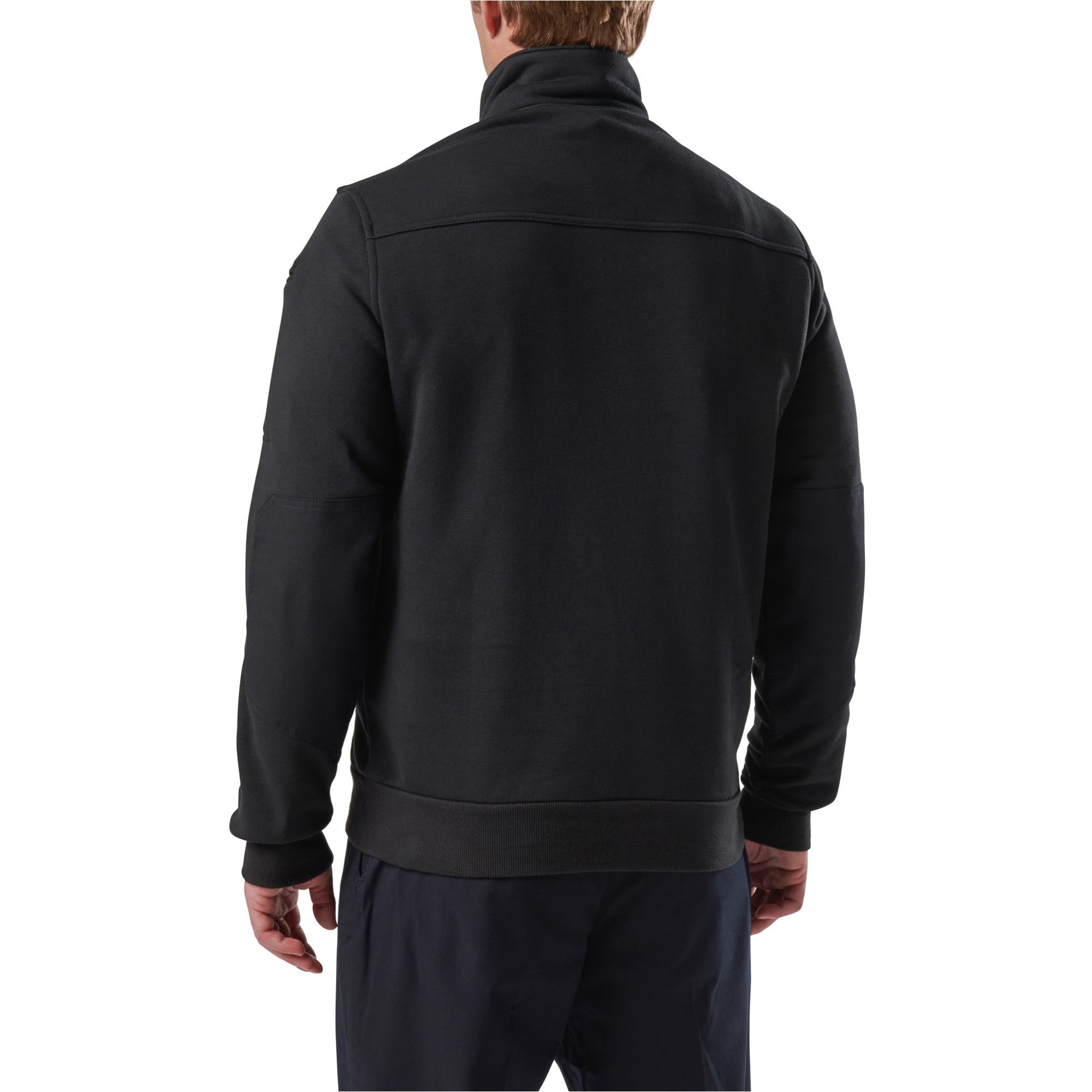 5.11 Job Shirt Quarter Zip 2.0-tröja i Black