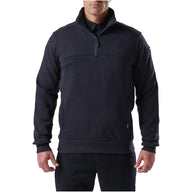 5.11 Job Shirt Quarter Zip 2.0-tröja i Fire Navy