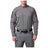 5.11 Cold Weather Rapid Ops Shirt i Storm med kvartslång dragkedja
