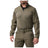 5.11 Cold Weather Rapid Ops Shirt i Ranger Green med kvartslång dragkedja