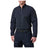 5.11 Cold Weather Rapid Ops Shirt i Dark Navy med kvartslång dragkedja
