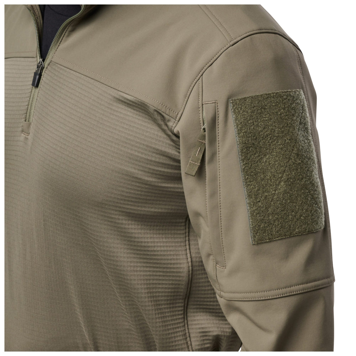 5.11 Cold Weather Rapid Ops Shirt i Dark Navy med kvartslång dragkedja
