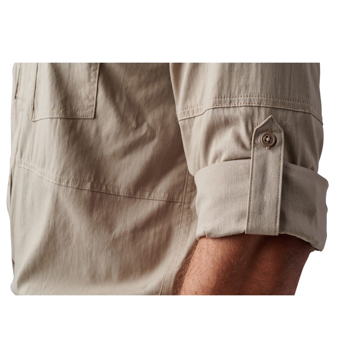 5.11 Tactical ABR Pro Long Sleeve Shirt i Khaki
