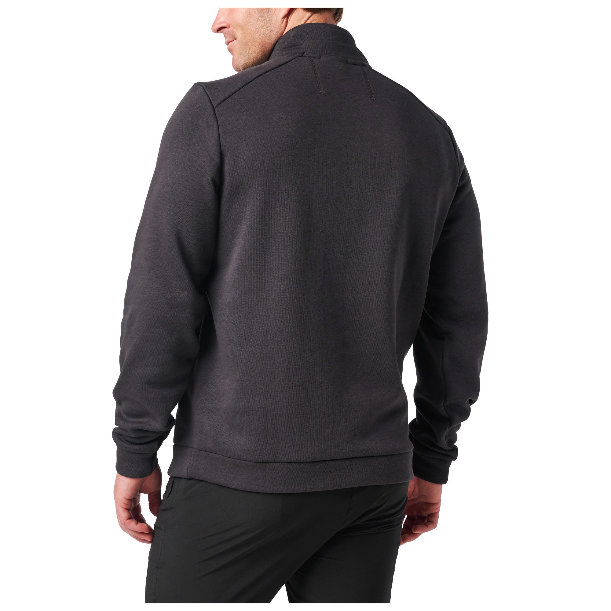 5.11 Tactical Arrive 1/4 Zip Fleece fleecetröja i Volcanic med kvartslång dragkedja