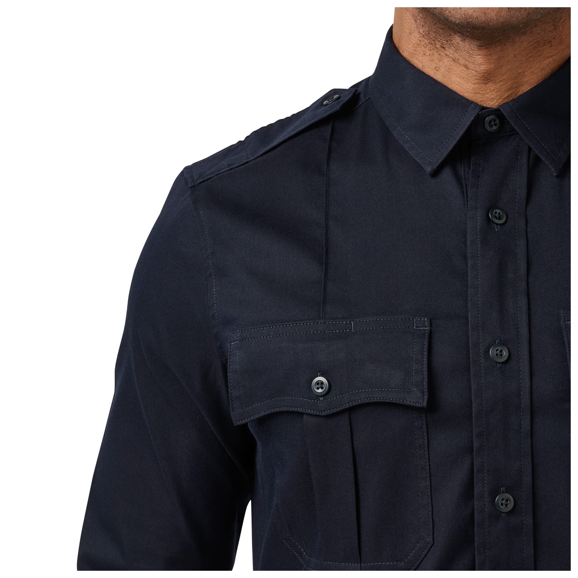 5.11 Stryke LT PDU Class A långärmad skjorta i Dark Navy