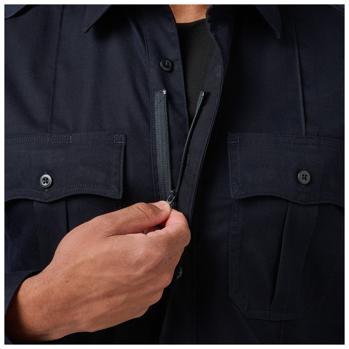5.11 Stryke LT PDU Class A långärmad skjorta i Dark Navy