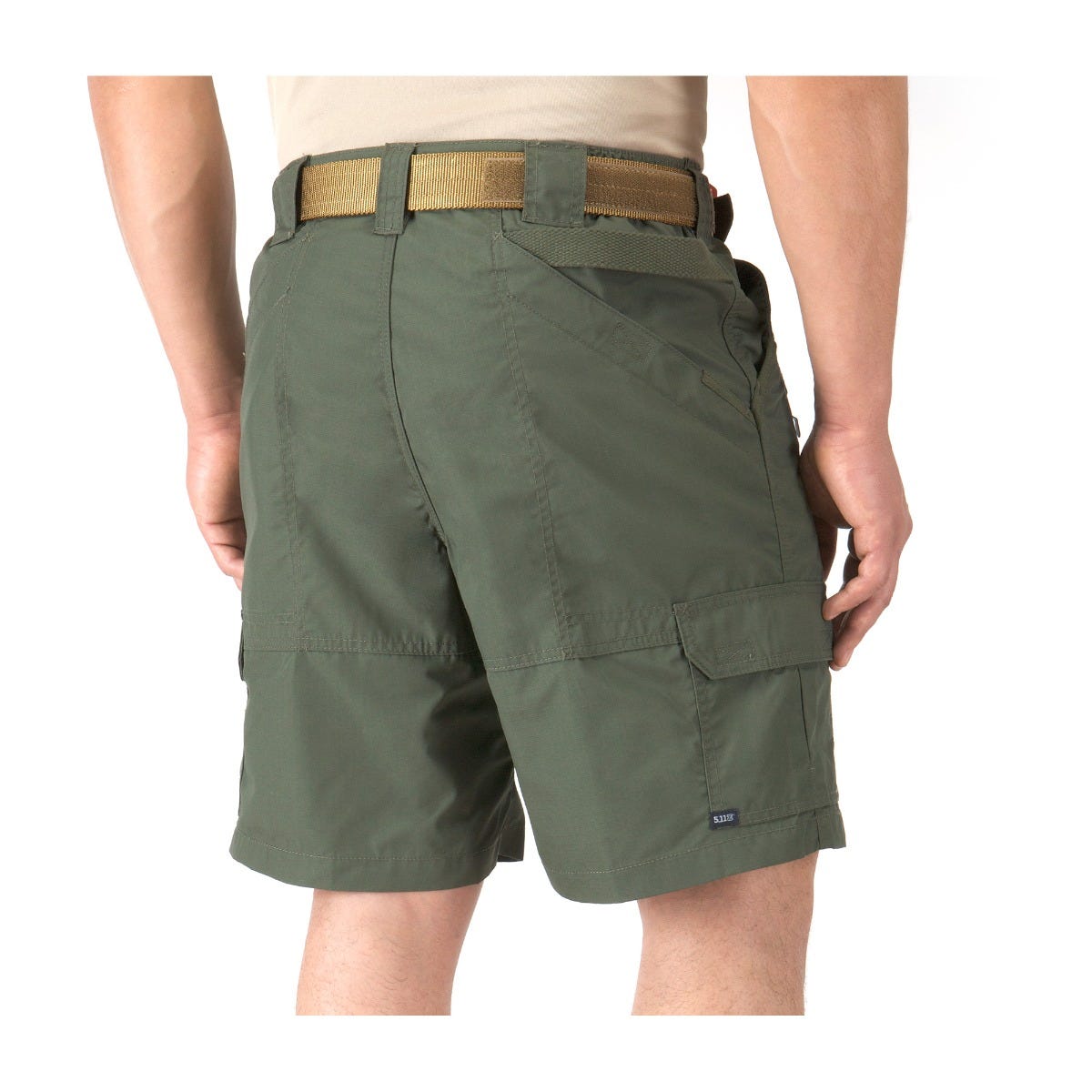 5.11 Taclite Pro Ripstop Short i TDU Green med åtta fickor