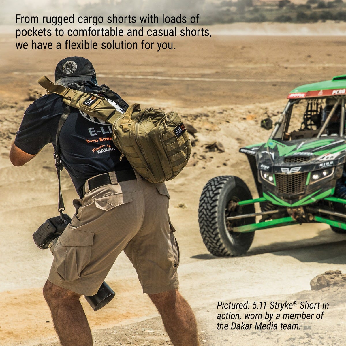 5.11 Stryke 11" Short taktiska shorts i Storm