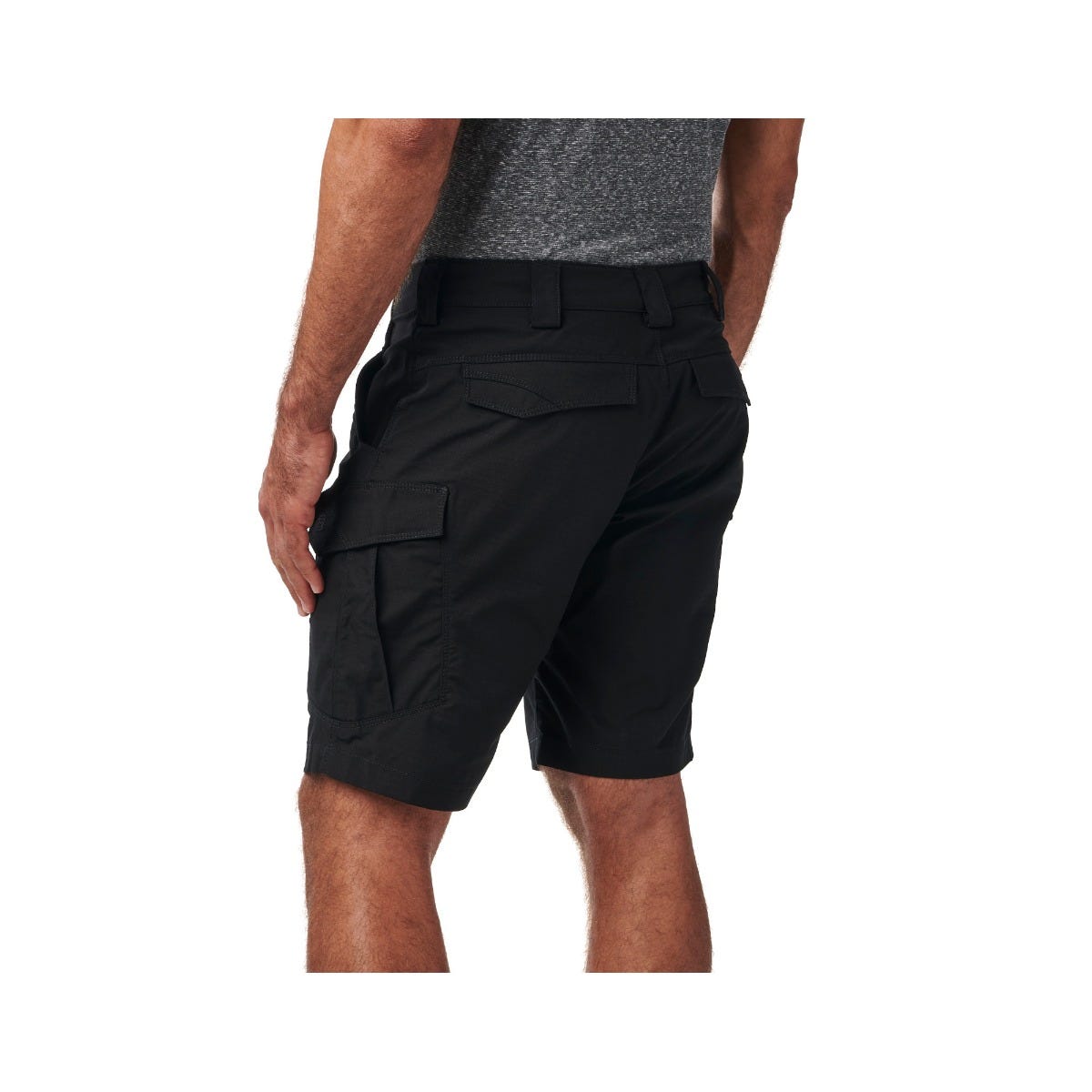 5.11 Icon 10" Short i Black, cargoshorts för utflykter och utrustning.
