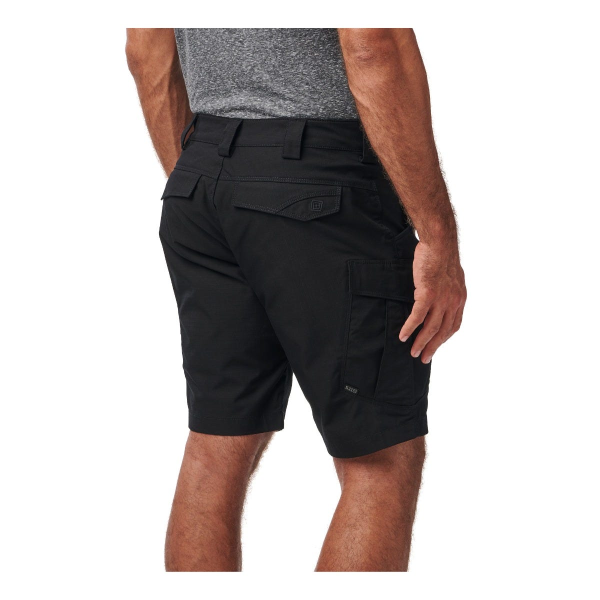 5.11 Icon 10" Short i Black, cargoshorts för utflykter och utrustning.