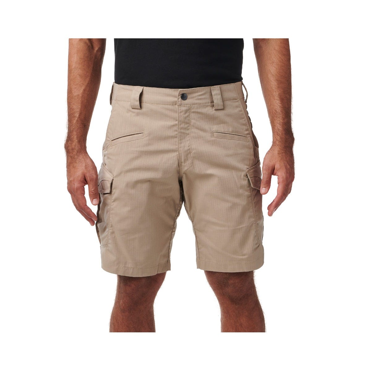 5.11 Icon 10" Short i Khaki, cargoshorts för utflykter och utrustning.
