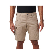 5.11 Icon 10" Short i Khaki, cargoshorts för utflykter och utrustning.
