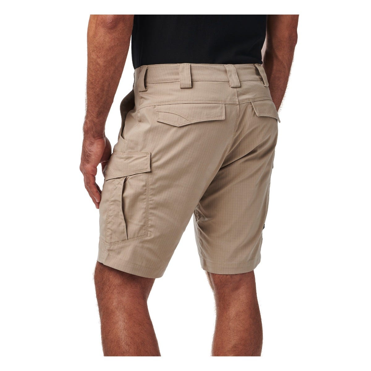 5.11 Icon 10" Short i Khaki, cargoshorts för utflykter och utrustning.