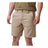5.11 Tactical Ridge 9.5" Short i Khaki med flera fickor
