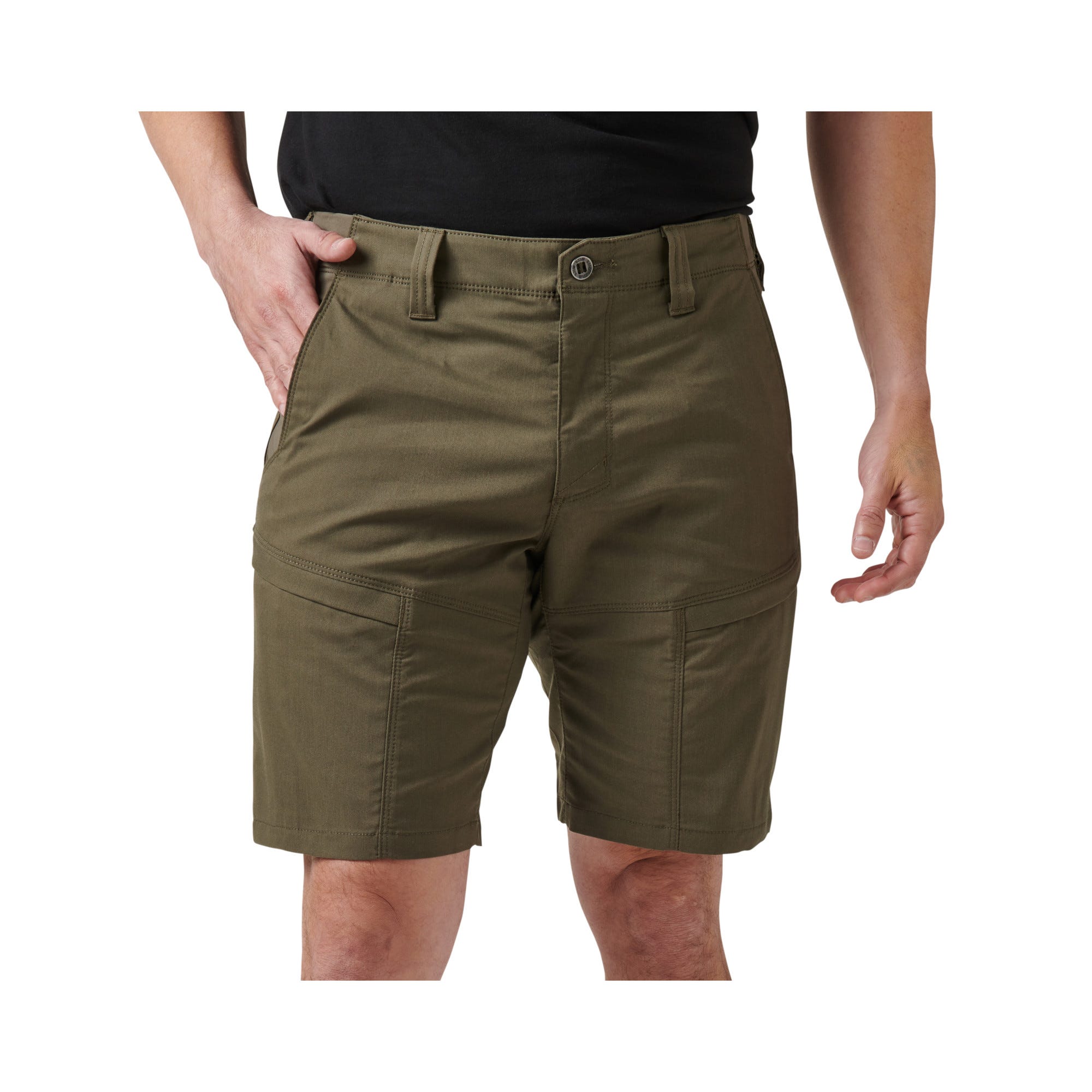 5.11 Tactical Ridge 9.5" Short i Ranger Green med flera fickor