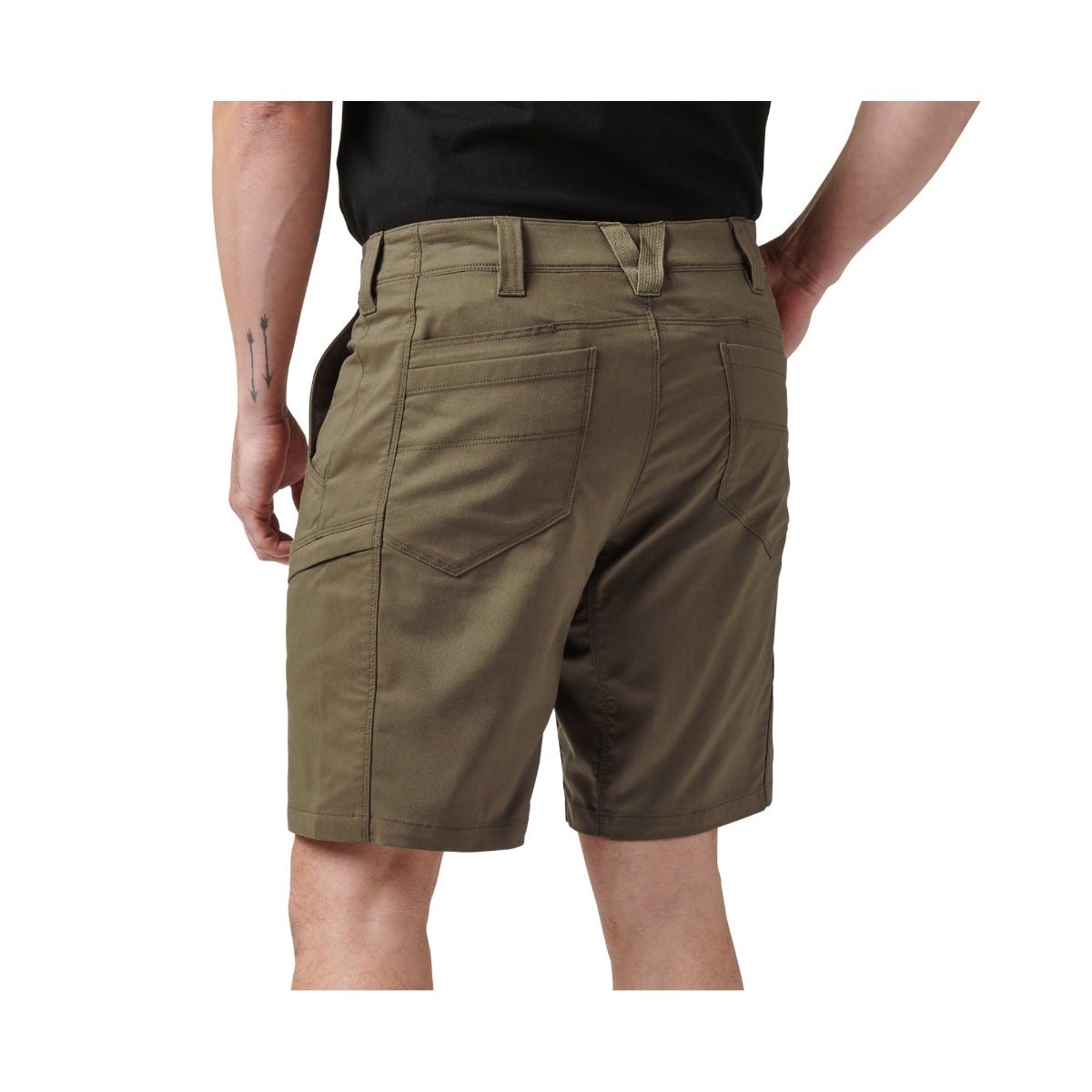 5.11 Tactical Ridge 9.5" Short i Ranger Green med flera fickor