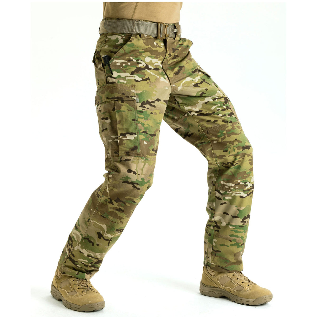 5.11 Men’s Relaxed Fit MultiCam TDU Cargo Pant i MultiCam® med cargofickor och förstärkta knän