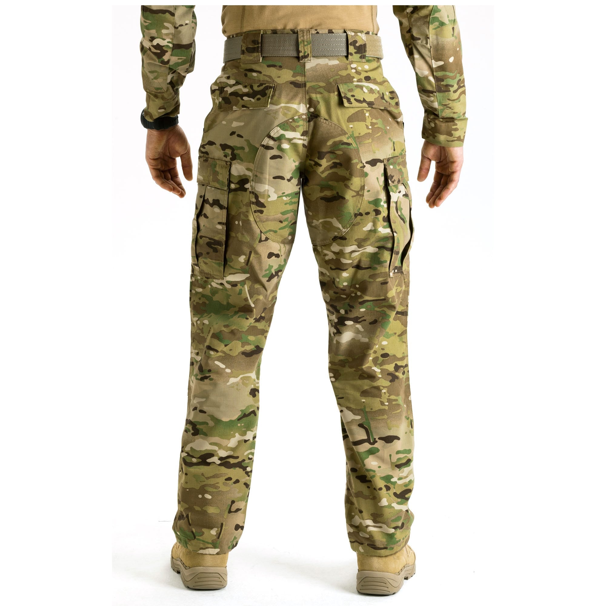 5.11 Men’s Relaxed Fit MultiCam TDU Cargo Pant i MultiCam® med cargofickor och förstärkta knän