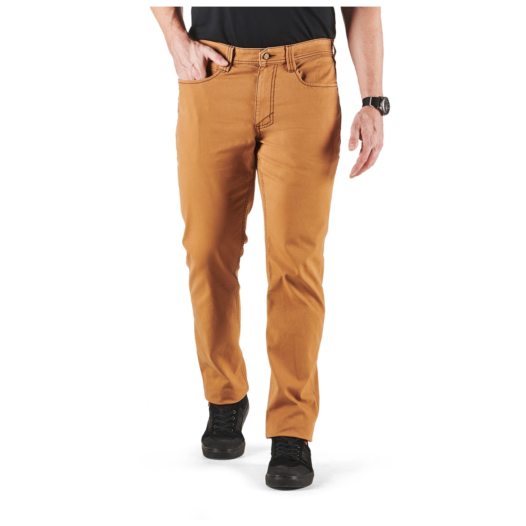 5.11 Defender-Flex Range Pant i Brown Duck