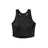 5.11 Women's Max Effort Long Line Bra Tank i Black, långt träningslinne med hög hals och T-back