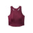 5.11 Women's Max Effort Long Line Bra Tank i Fig, långt träningslinne med hög hals och T-back