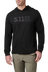 5.11 Hooded Long Sleeve Tee med huva i Black