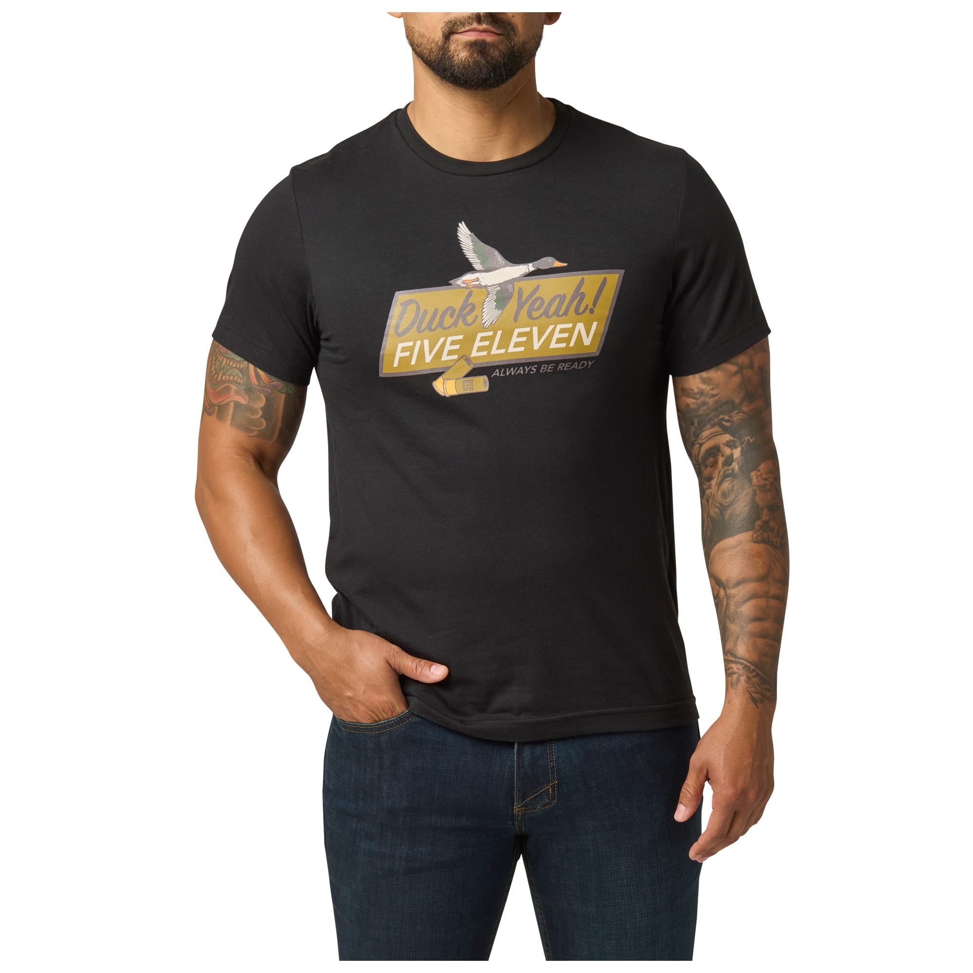 5.11 Scope S/S Tee kortärmad T-shirt i Black