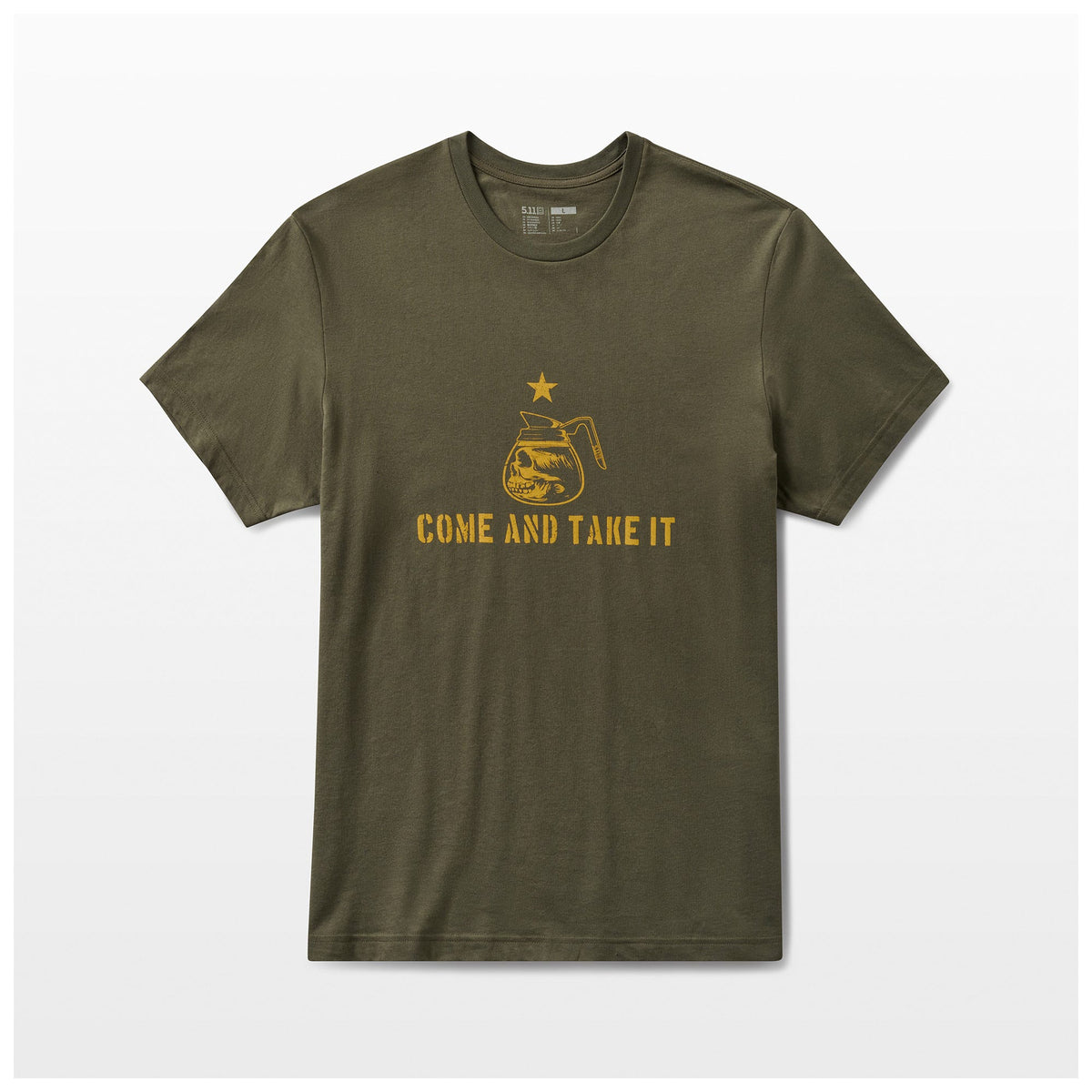 5.11 Come and Take It kortärmad T-shirt i Ranger Green