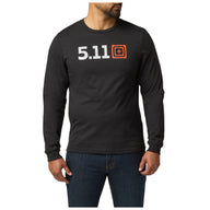 5.11 Scope L/S Tee långärmad T-shirt i Black